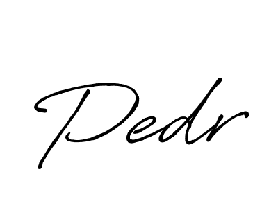 How to make Pedr name signature. Use Antro_Vectra_Bolder style for creating short signs online. This is the latest handwritten sign. Pedr signature style 7 images and pictures png
