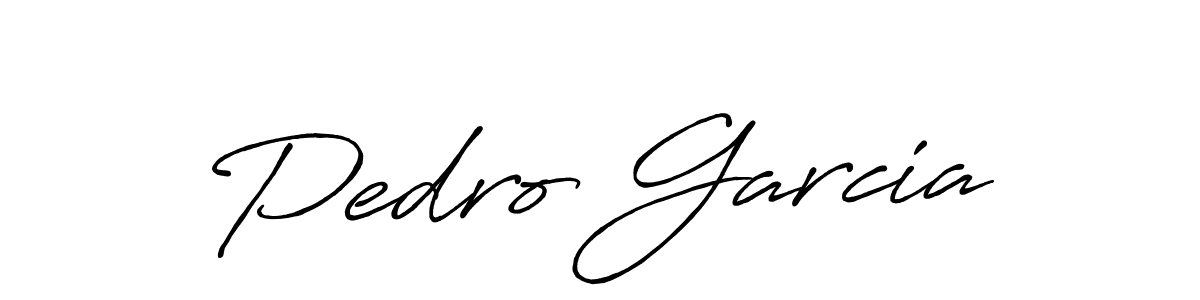 How to make Pedro Garcia signature? Antro_Vectra_Bolder is a professional autograph style. Create handwritten signature for Pedro Garcia name. Pedro Garcia signature style 7 images and pictures png