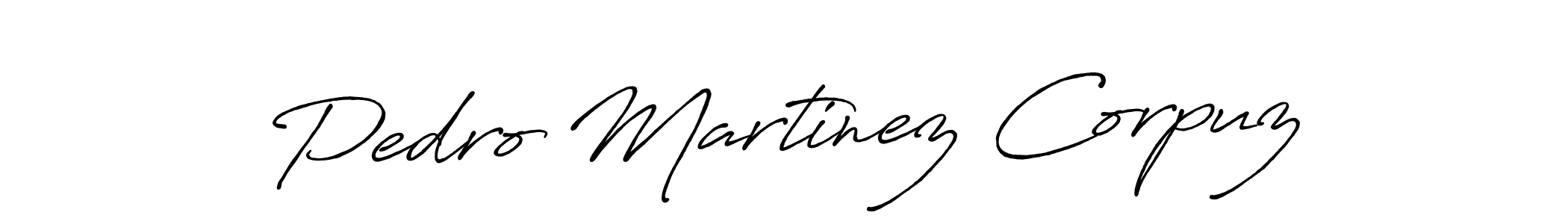 Make a short Pedro Martinez Corpuz signature style. Manage your documents anywhere anytime using Antro_Vectra_Bolder. Create and add eSignatures, submit forms, share and send files easily. Pedro Martinez Corpuz signature style 7 images and pictures png