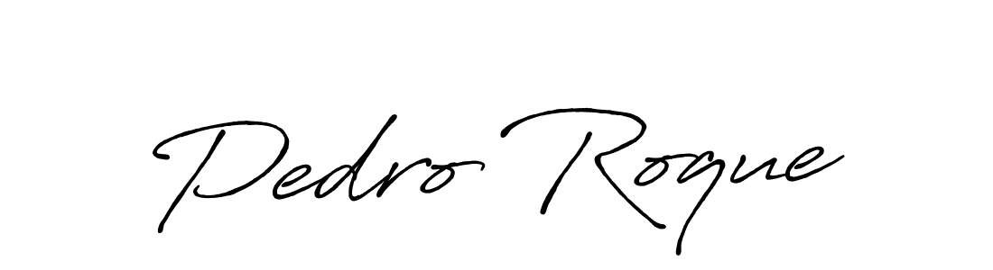 Create a beautiful signature design for name Pedro Roque. With this signature (Antro_Vectra_Bolder) fonts, you can make a handwritten signature for free. Pedro Roque signature style 7 images and pictures png