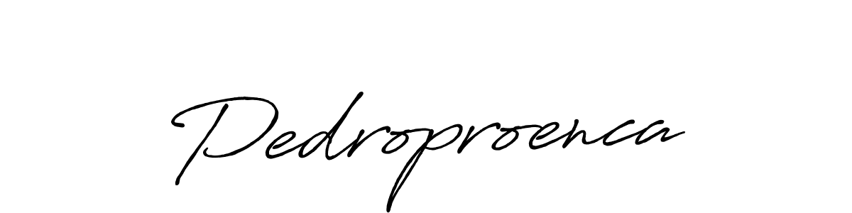 Pedroproenca stylish signature style. Best Handwritten Sign (Antro_Vectra_Bolder) for my name. Handwritten Signature Collection Ideas for my name Pedroproenca. Pedroproenca signature style 7 images and pictures png