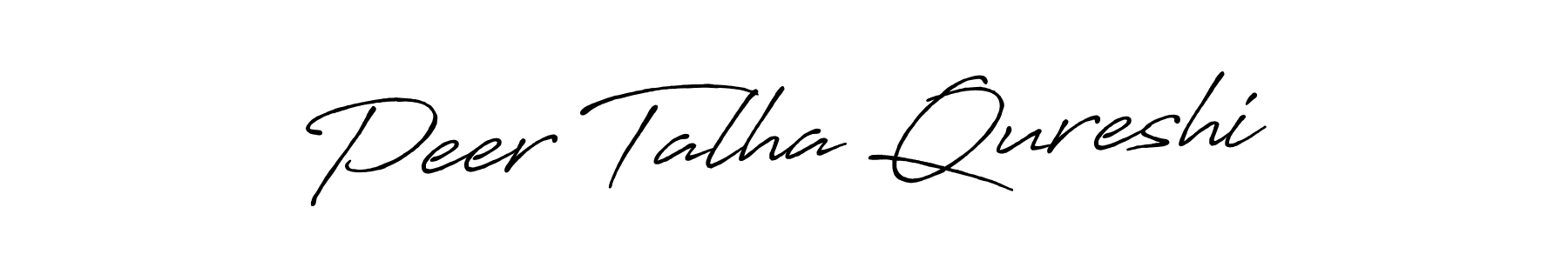 How to make Peer Talha Qureshi signature? Antro_Vectra_Bolder is a professional autograph style. Create handwritten signature for Peer Talha Qureshi name. Peer Talha Qureshi signature style 7 images and pictures png