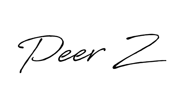 if you are searching for the best signature style for your name Peer Z. so please give up your signature search. here we have designed multiple signature styles  using Antro_Vectra_Bolder. Peer Z signature style 7 images and pictures png