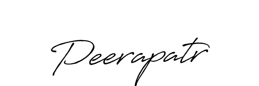 Peerapatr stylish signature style. Best Handwritten Sign (Antro_Vectra_Bolder) for my name. Handwritten Signature Collection Ideas for my name Peerapatr. Peerapatr signature style 7 images and pictures png