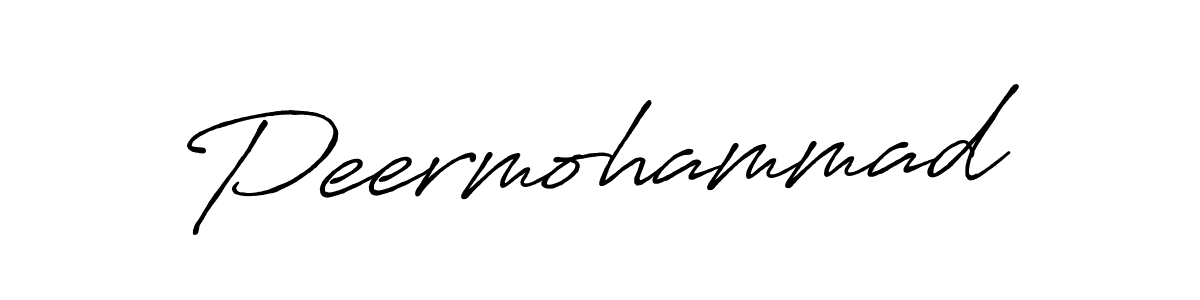 How to make Peermohammad signature? Antro_Vectra_Bolder is a professional autograph style. Create handwritten signature for Peermohammad name. Peermohammad signature style 7 images and pictures png