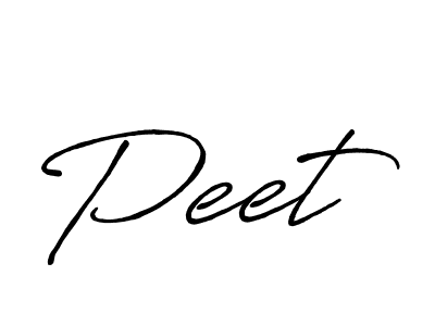 The best way (Antro_Vectra_Bolder) to make a short signature is to pick only two or three words in your name. The name Peet include a total of six letters. For converting this name. Peet signature style 7 images and pictures png