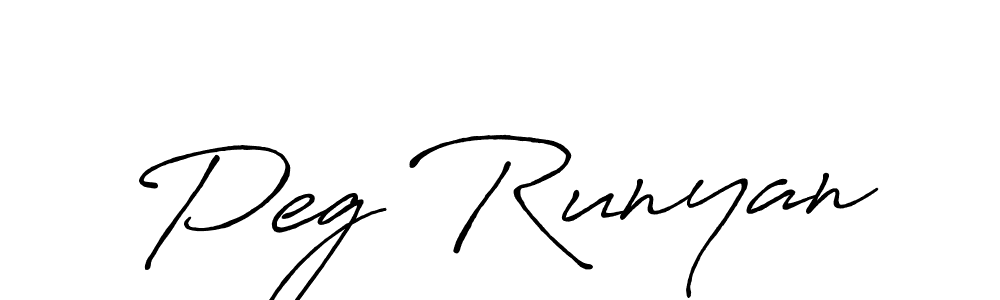 How to Draw Peg Runyan signature style? Antro_Vectra_Bolder is a latest design signature styles for name Peg Runyan. Peg Runyan signature style 7 images and pictures png