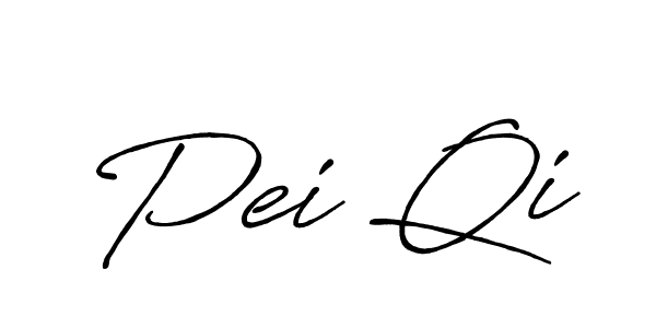 Also we have Pei Qi name is the best signature style. Create professional handwritten signature collection using Antro_Vectra_Bolder autograph style. Pei Qi signature style 7 images and pictures png