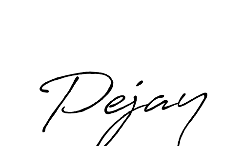 The best way (Antro_Vectra_Bolder) to make a short signature is to pick only two or three words in your name. The name Pejay include a total of six letters. For converting this name. Pejay signature style 7 images and pictures png