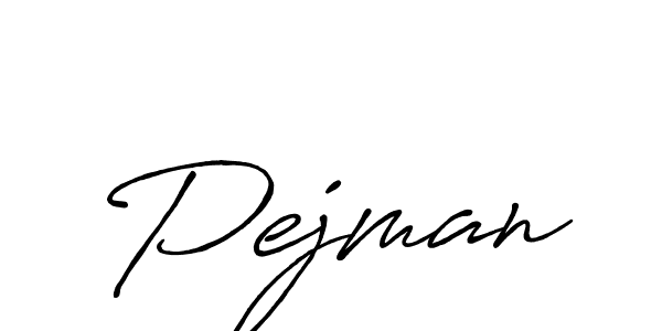 How to make Pejman signature? Antro_Vectra_Bolder is a professional autograph style. Create handwritten signature for Pejman name. Pejman signature style 7 images and pictures png