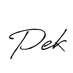 It looks lik you need a new signature style for name Pek. Design unique handwritten (Antro_Vectra_Bolder) signature with our free signature maker in just a few clicks. Pek signature style 7 images and pictures png
