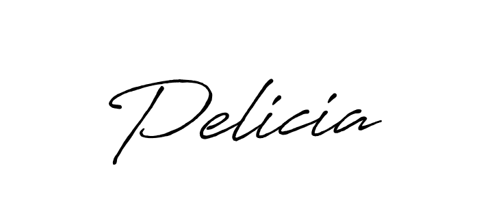 You should practise on your own different ways (Antro_Vectra_Bolder) to write your name (Pelicia) in signature. don't let someone else do it for you. Pelicia signature style 7 images and pictures png