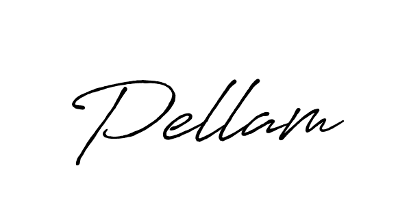 Make a beautiful signature design for name Pellam. With this signature (Antro_Vectra_Bolder) style, you can create a handwritten signature for free. Pellam signature style 7 images and pictures png