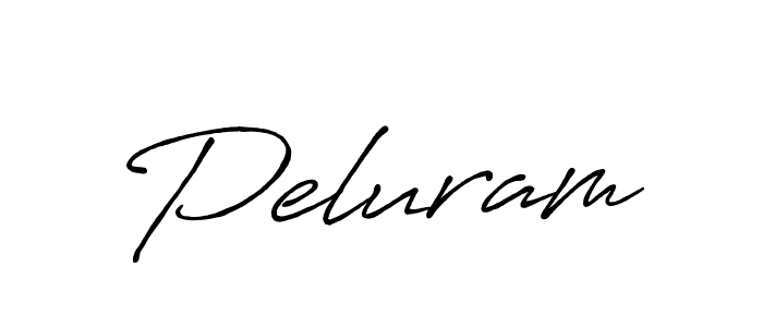 How to make Peluram signature? Antro_Vectra_Bolder is a professional autograph style. Create handwritten signature for Peluram name. Peluram signature style 7 images and pictures png