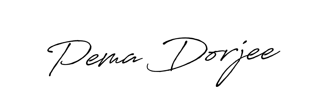 It looks lik you need a new signature style for name Pema Dorjee. Design unique handwritten (Antro_Vectra_Bolder) signature with our free signature maker in just a few clicks. Pema Dorjee signature style 7 images and pictures png