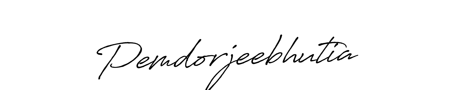 How to Draw Pemdorjeebhutia signature style? Antro_Vectra_Bolder is a latest design signature styles for name Pemdorjeebhutia. Pemdorjeebhutia signature style 7 images and pictures png