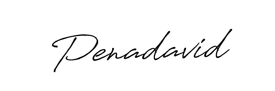 The best way (Antro_Vectra_Bolder) to make a short signature is to pick only two or three words in your name. The name Penadavid include a total of six letters. For converting this name. Penadavid signature style 7 images and pictures png