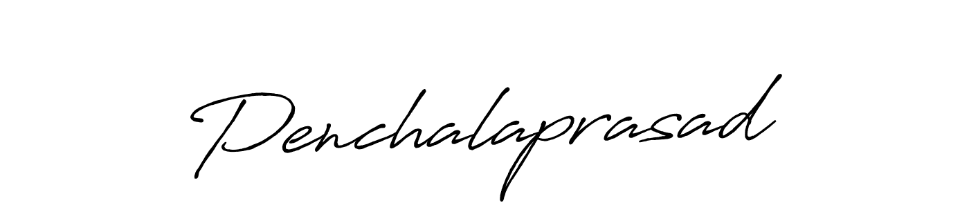 Also we have Penchalaprasad name is the best signature style. Create professional handwritten signature collection using Antro_Vectra_Bolder autograph style. Penchalaprasad signature style 7 images and pictures png