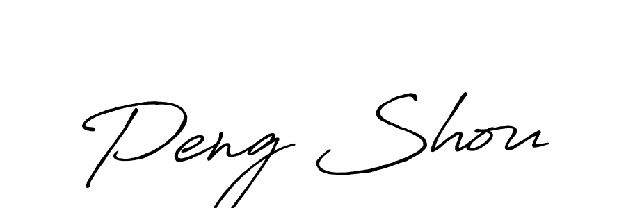The best way (Antro_Vectra_Bolder) to make a short signature is to pick only two or three words in your name. The name Peng Shou include a total of six letters. For converting this name. Peng Shou signature style 7 images and pictures png