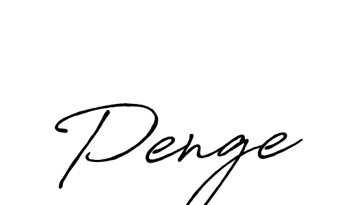 You should practise on your own different ways (Antro_Vectra_Bolder) to write your name (Penge) in signature. don't let someone else do it for you. Penge signature style 7 images and pictures png