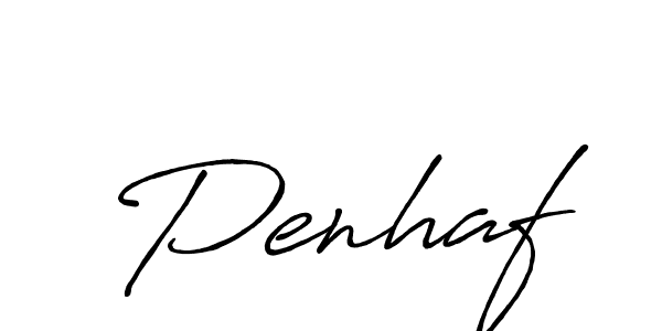 if you are searching for the best signature style for your name Penhaf. so please give up your signature search. here we have designed multiple signature styles  using Antro_Vectra_Bolder. Penhaf signature style 7 images and pictures png