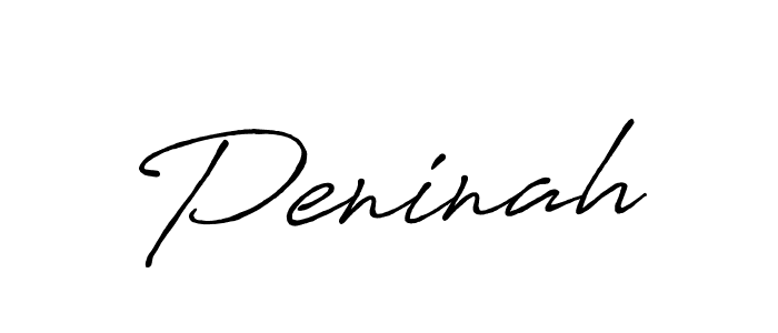 Peninah stylish signature style. Best Handwritten Sign (Antro_Vectra_Bolder) for my name. Handwritten Signature Collection Ideas for my name Peninah. Peninah signature style 7 images and pictures png