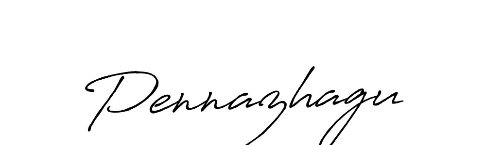 Use a signature maker to create a handwritten signature online. With this signature software, you can design (Antro_Vectra_Bolder) your own signature for name Pennazhagu. Pennazhagu signature style 7 images and pictures png