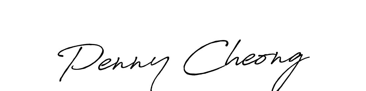 It looks lik you need a new signature style for name Penny Cheong. Design unique handwritten (Antro_Vectra_Bolder) signature with our free signature maker in just a few clicks. Penny Cheong signature style 7 images and pictures png