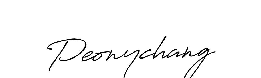 Also You can easily find your signature by using the search form. We will create Peonychang name handwritten signature images for you free of cost using Antro_Vectra_Bolder sign style. Peonychang signature style 7 images and pictures png