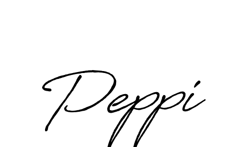 The best way (Antro_Vectra_Bolder) to make a short signature is to pick only two or three words in your name. The name Peppi include a total of six letters. For converting this name. Peppi signature style 7 images and pictures png