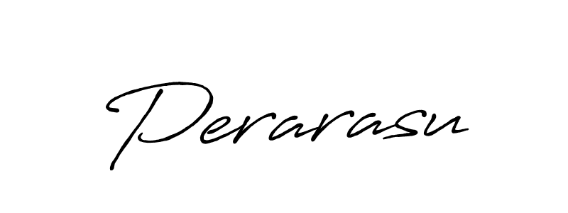 Create a beautiful signature design for name Perarasu. With this signature (Antro_Vectra_Bolder) fonts, you can make a handwritten signature for free. Perarasu signature style 7 images and pictures png