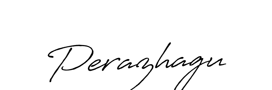 Make a beautiful signature design for name Perazhagu. With this signature (Antro_Vectra_Bolder) style, you can create a handwritten signature for free. Perazhagu signature style 7 images and pictures png
