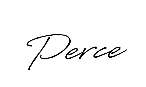Use a signature maker to create a handwritten signature online. With this signature software, you can design (Antro_Vectra_Bolder) your own signature for name Perce. Perce signature style 7 images and pictures png