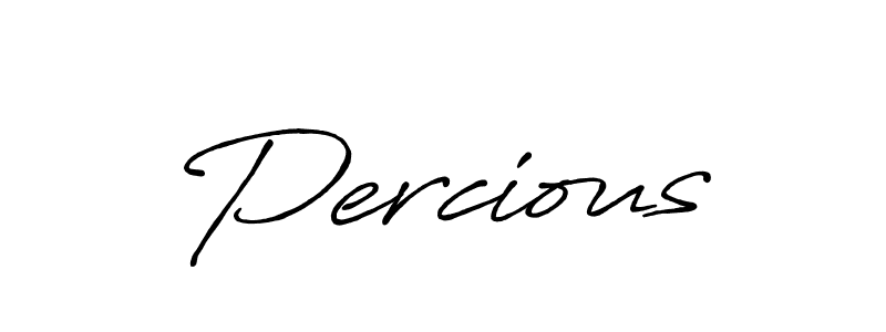 Create a beautiful signature design for name Percious. With this signature (Antro_Vectra_Bolder) fonts, you can make a handwritten signature for free. Percious signature style 7 images and pictures png