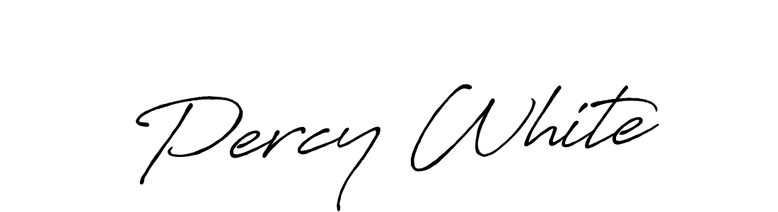 Use a signature maker to create a handwritten signature online. With this signature software, you can design (Antro_Vectra_Bolder) your own signature for name Percy White. Percy White signature style 7 images and pictures png