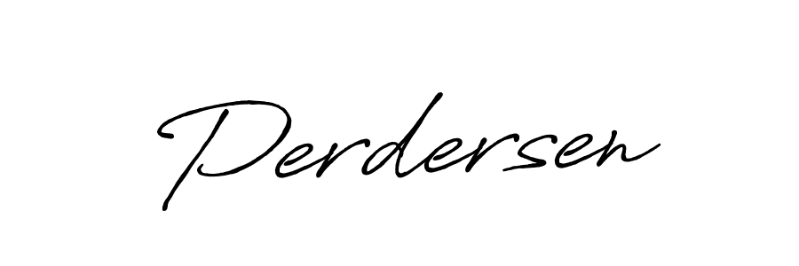 Design your own signature with our free online signature maker. With this signature software, you can create a handwritten (Antro_Vectra_Bolder) signature for name Perdersen. Perdersen signature style 7 images and pictures png
