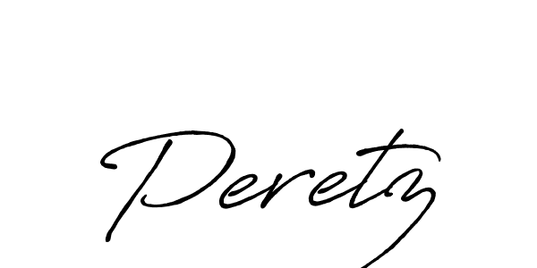 Use a signature maker to create a handwritten signature online. With this signature software, you can design (Antro_Vectra_Bolder) your own signature for name Peretz. Peretz signature style 7 images and pictures png