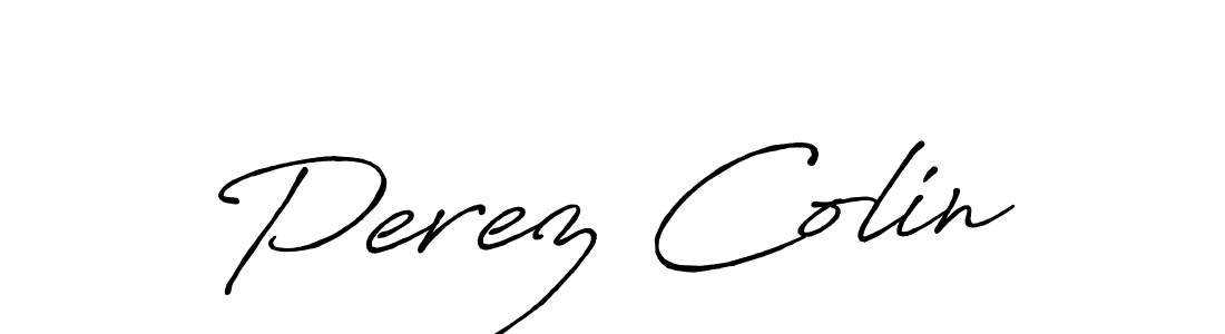 Also we have Perez Colin name is the best signature style. Create professional handwritten signature collection using Antro_Vectra_Bolder autograph style. Perez Colin signature style 7 images and pictures png