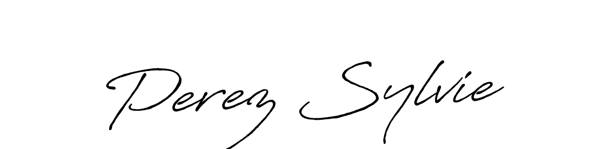 The best way (Antro_Vectra_Bolder) to make a short signature is to pick only two or three words in your name. The name Perez Sylvie include a total of six letters. For converting this name. Perez Sylvie signature style 7 images and pictures png