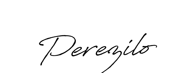 Also we have Perezilo name is the best signature style. Create professional handwritten signature collection using Antro_Vectra_Bolder autograph style. Perezilo signature style 7 images and pictures png