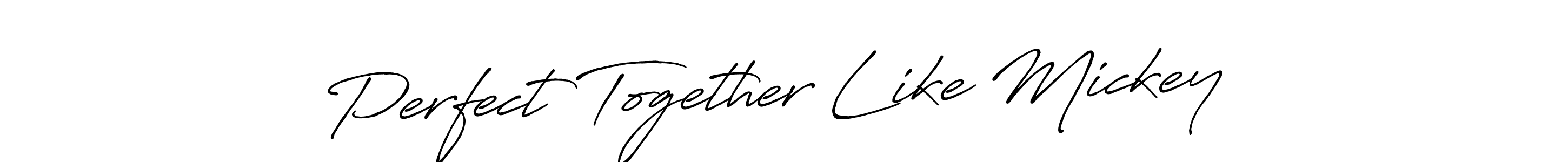 See photos of Perfect Together Like Mickey  official signature by Spectra . Check more albums & portfolios. Read reviews & check more about Antro_Vectra_Bolder font. Perfect Together Like Mickey  signature style 7 images and pictures png