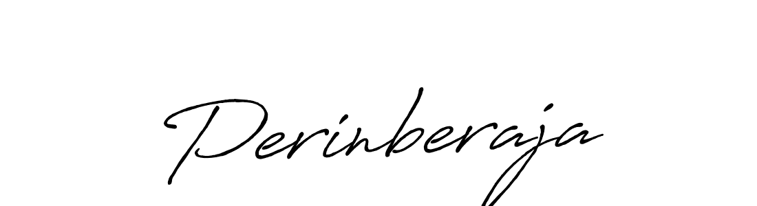 Use a signature maker to create a handwritten signature online. With this signature software, you can design (Antro_Vectra_Bolder) your own signature for name Perinberaja. Perinberaja signature style 7 images and pictures png