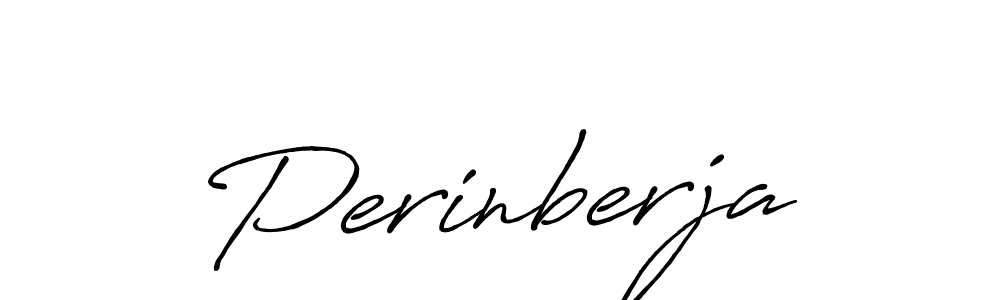 Similarly Antro_Vectra_Bolder is the best handwritten signature design. Signature creator online .You can use it as an online autograph creator for name Perinberja. Perinberja signature style 7 images and pictures png