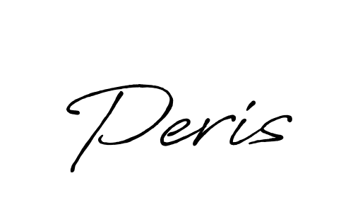Peris stylish signature style. Best Handwritten Sign (Antro_Vectra_Bolder) for my name. Handwritten Signature Collection Ideas for my name Peris. Peris signature style 7 images and pictures png