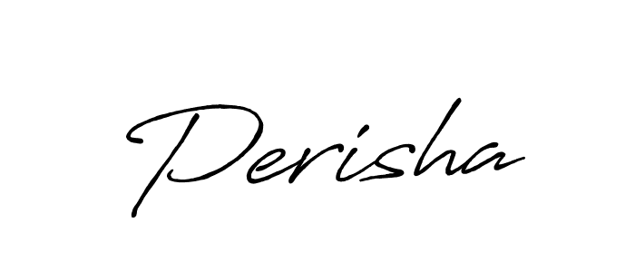 It looks lik you need a new signature style for name Perisha. Design unique handwritten (Antro_Vectra_Bolder) signature with our free signature maker in just a few clicks. Perisha signature style 7 images and pictures png