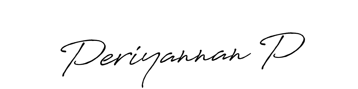 Periyannan P stylish signature style. Best Handwritten Sign (Antro_Vectra_Bolder) for my name. Handwritten Signature Collection Ideas for my name Periyannan P. Periyannan P signature style 7 images and pictures png