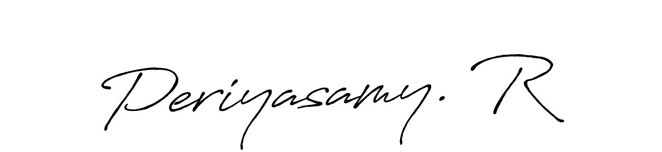 Use a signature maker to create a handwritten signature online. With this signature software, you can design (Antro_Vectra_Bolder) your own signature for name Periyasamy. R. Periyasamy. R signature style 7 images and pictures png