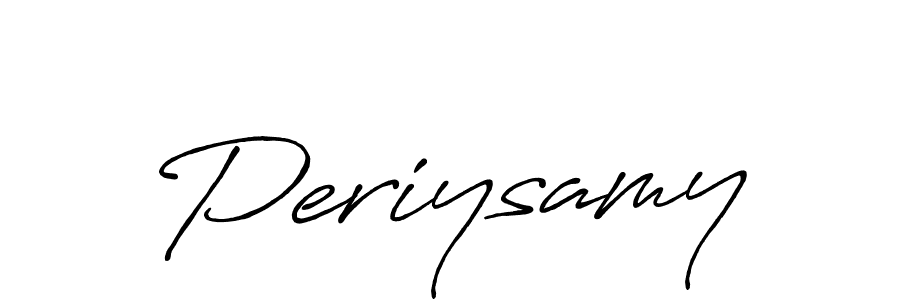 You should practise on your own different ways (Antro_Vectra_Bolder) to write your name (Periysamy) in signature. don't let someone else do it for you. Periysamy signature style 7 images and pictures png