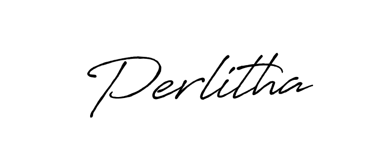 Similarly Antro_Vectra_Bolder is the best handwritten signature design. Signature creator online .You can use it as an online autograph creator for name Perlitha. Perlitha signature style 7 images and pictures png