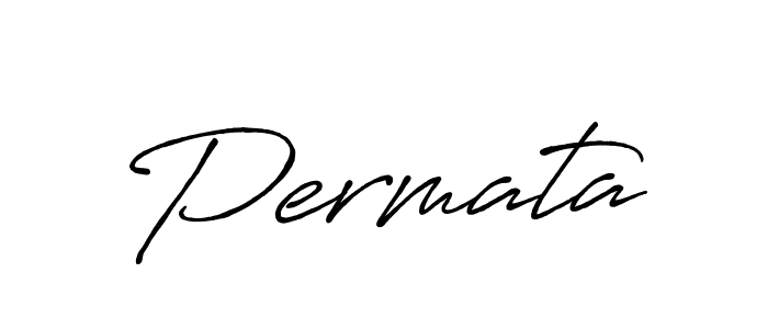 How to make Permata signature? Antro_Vectra_Bolder is a professional autograph style. Create handwritten signature for Permata name. Permata signature style 7 images and pictures png